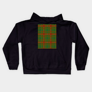 Fulton Plaid Tartan Scottish Kids Hoodie